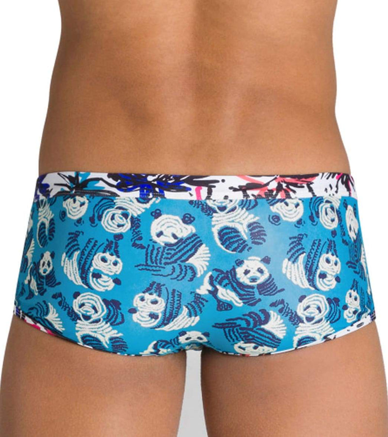 Arena Men's Pandas MaxLife Reversible Low Waist Short Swimsuit- Kuwait Local shipping (1-3 Days)