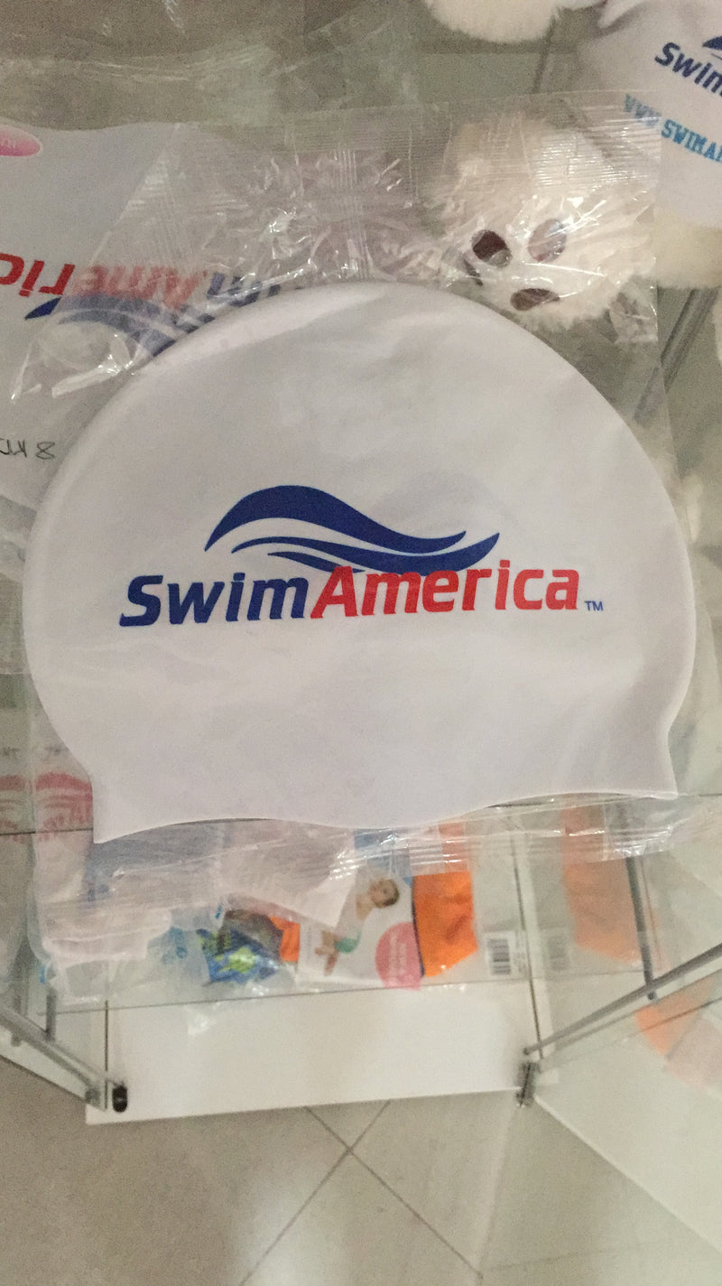 SwimAmerica Silicone Swim cap- Kuwait Local shipping (1-3 Days)