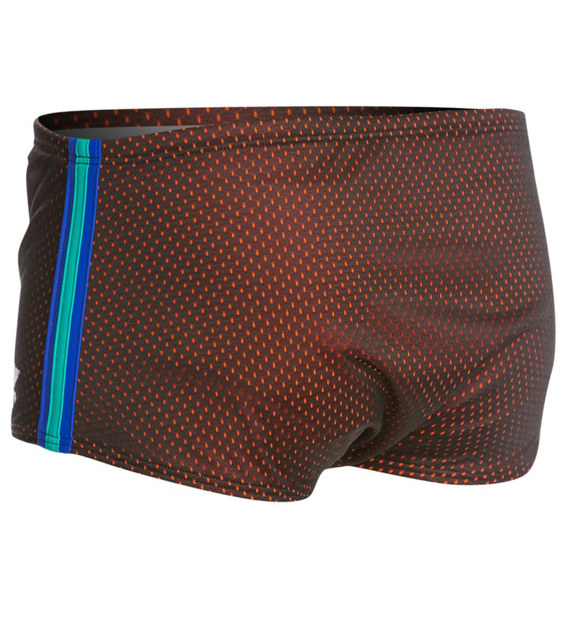 TYR Solid Brites Polymesh Trainer Square Leg Swimsuit - Kuwait Local shipping (1-3 Days)