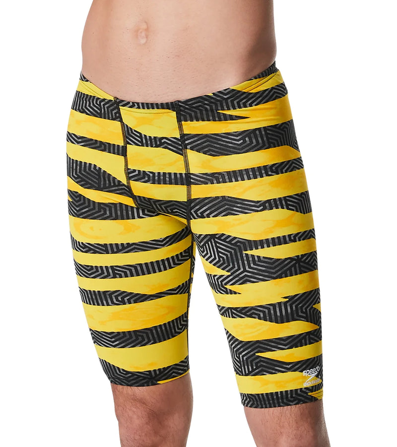 Speedo Men's Contort Stripes Jammer Swimsuit