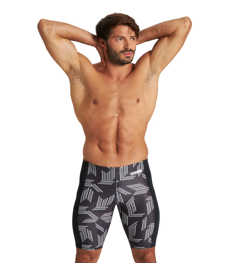 Arena Men's Puzzled Jammer Swimsui