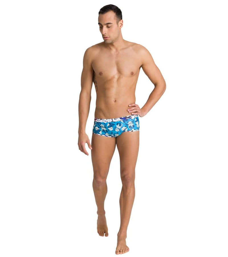 Arena Men's Pandas MaxLife Reversible Low Waist Short Swimsuit- Kuwait Local shipping (1-3 Days)