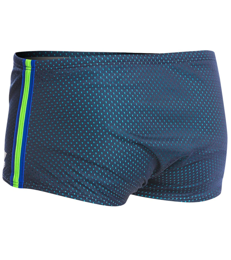 TYR Solid Brites Polymesh Trainer Square Leg Swimsuit - Kuwait Local shipping (1-3 Days)