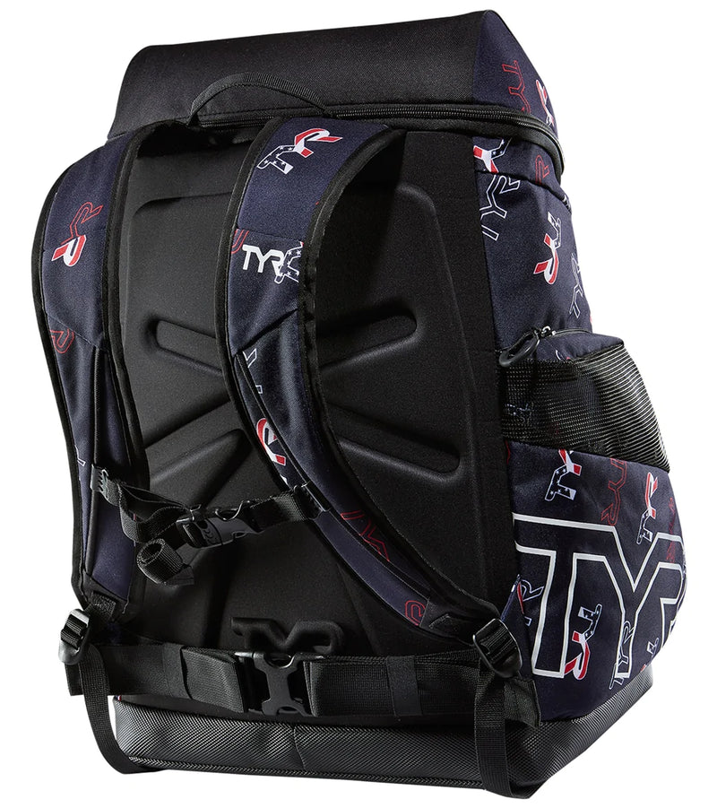TYR Alliance 45L All Over Logo Backpack